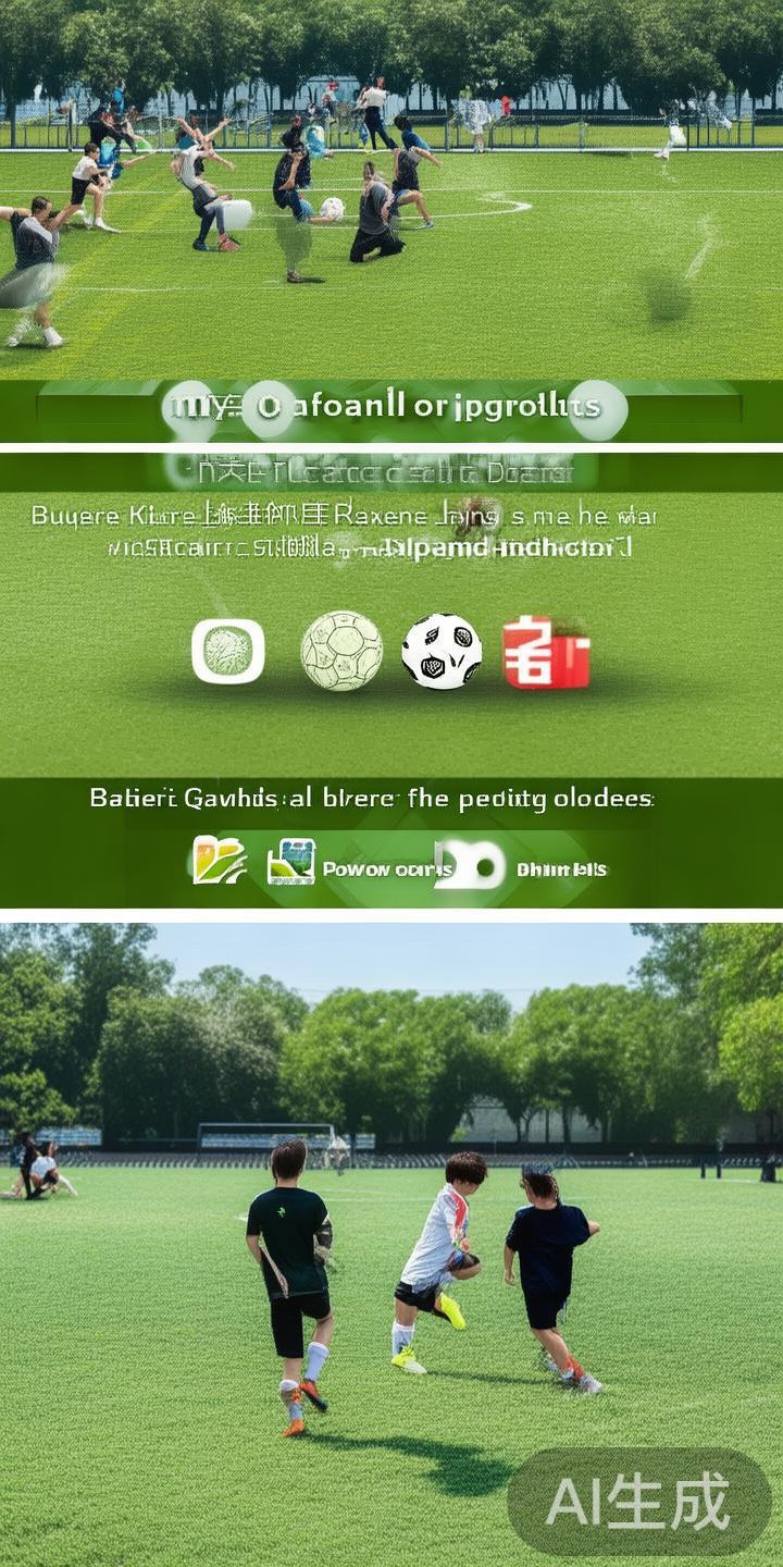 在现代体育生活中，足球已经成为许多人的日常娱乐和锻
